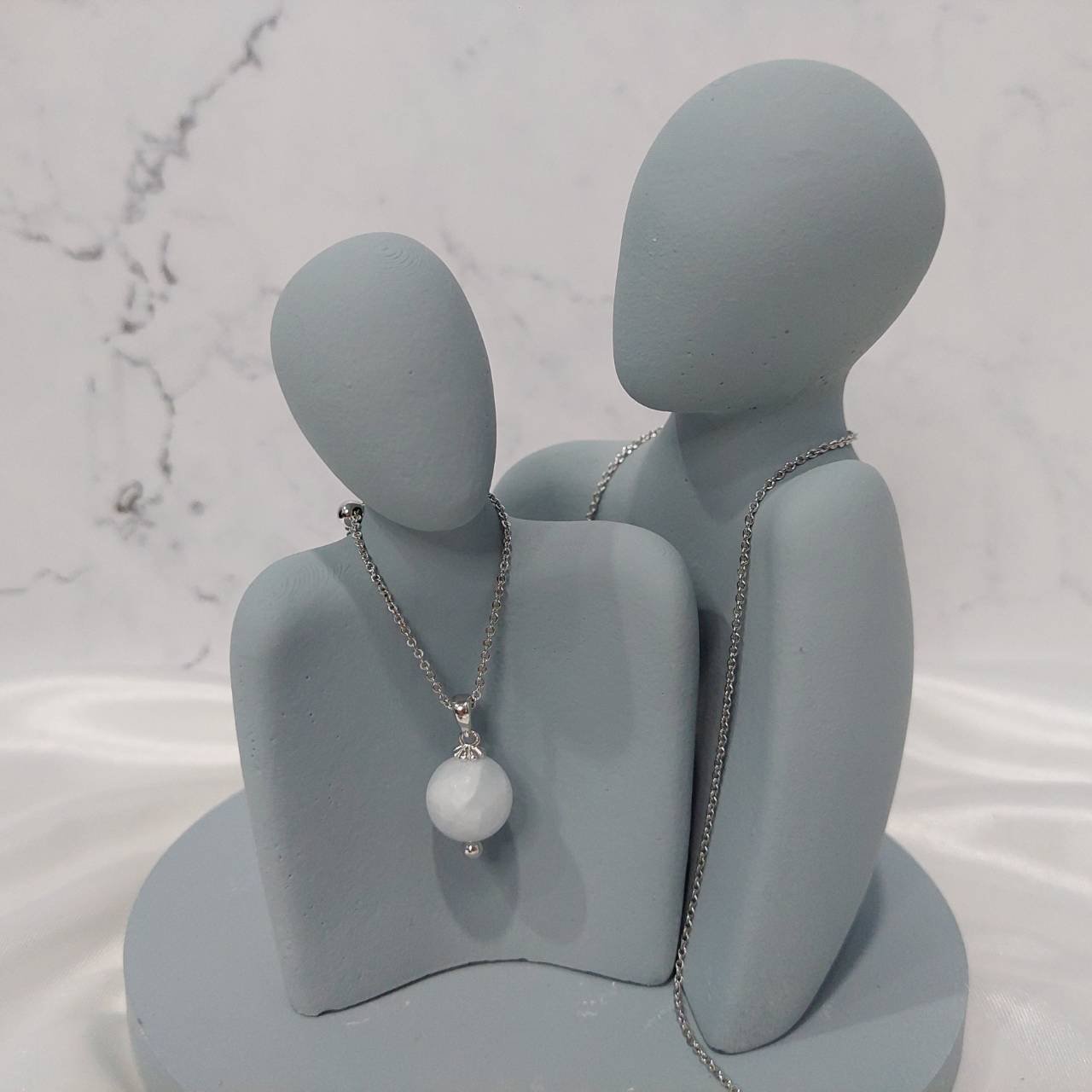 天然天青石項鍊