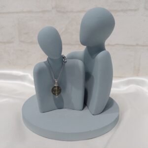 天然黑髮晶項鍊