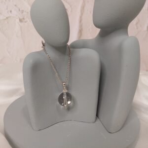 天然白水晶項鍊