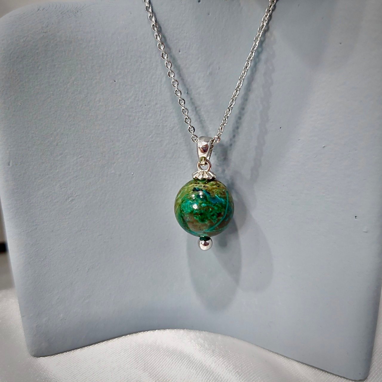 天然藍銅礦項鍊:圖片 3