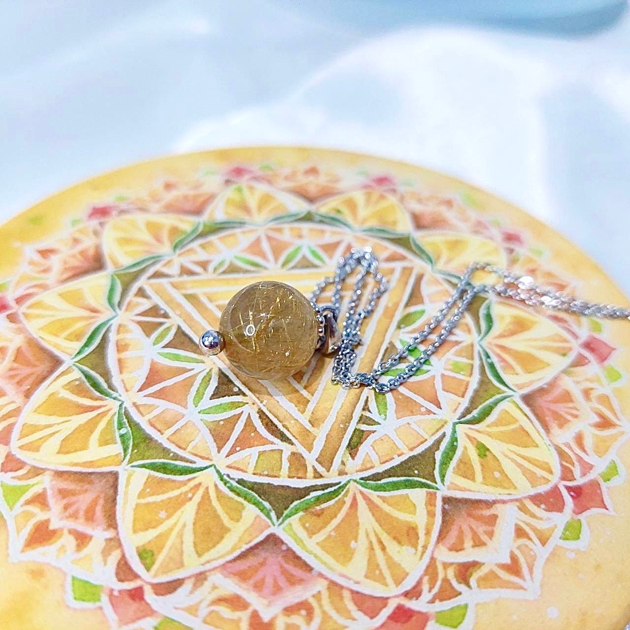 天然鈦晶項鍊:圖片 4