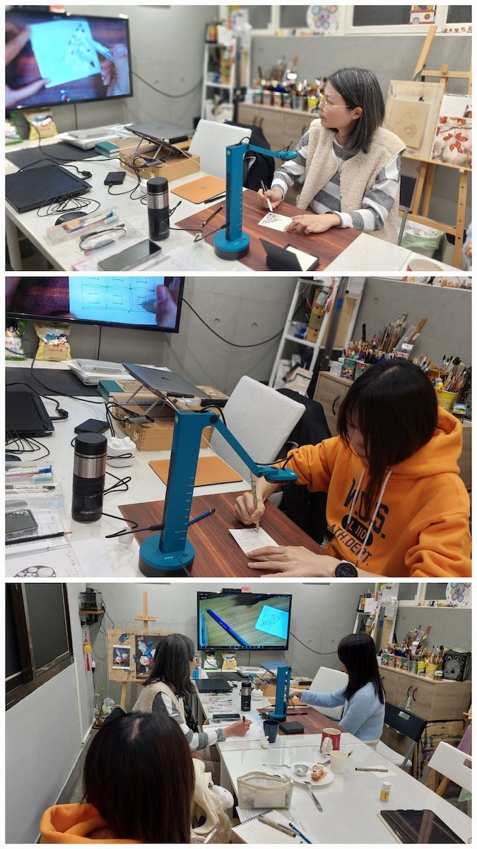 學員示範教學