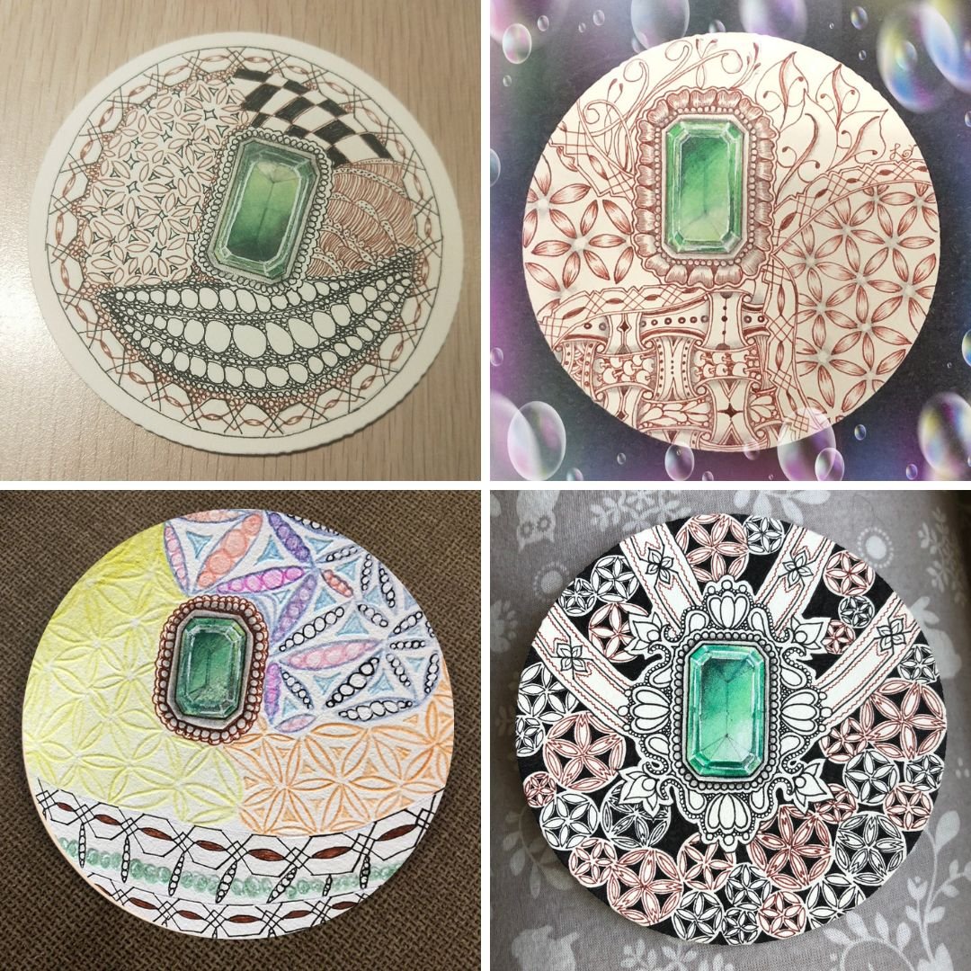 學員作品欣賞｜祖母綠
